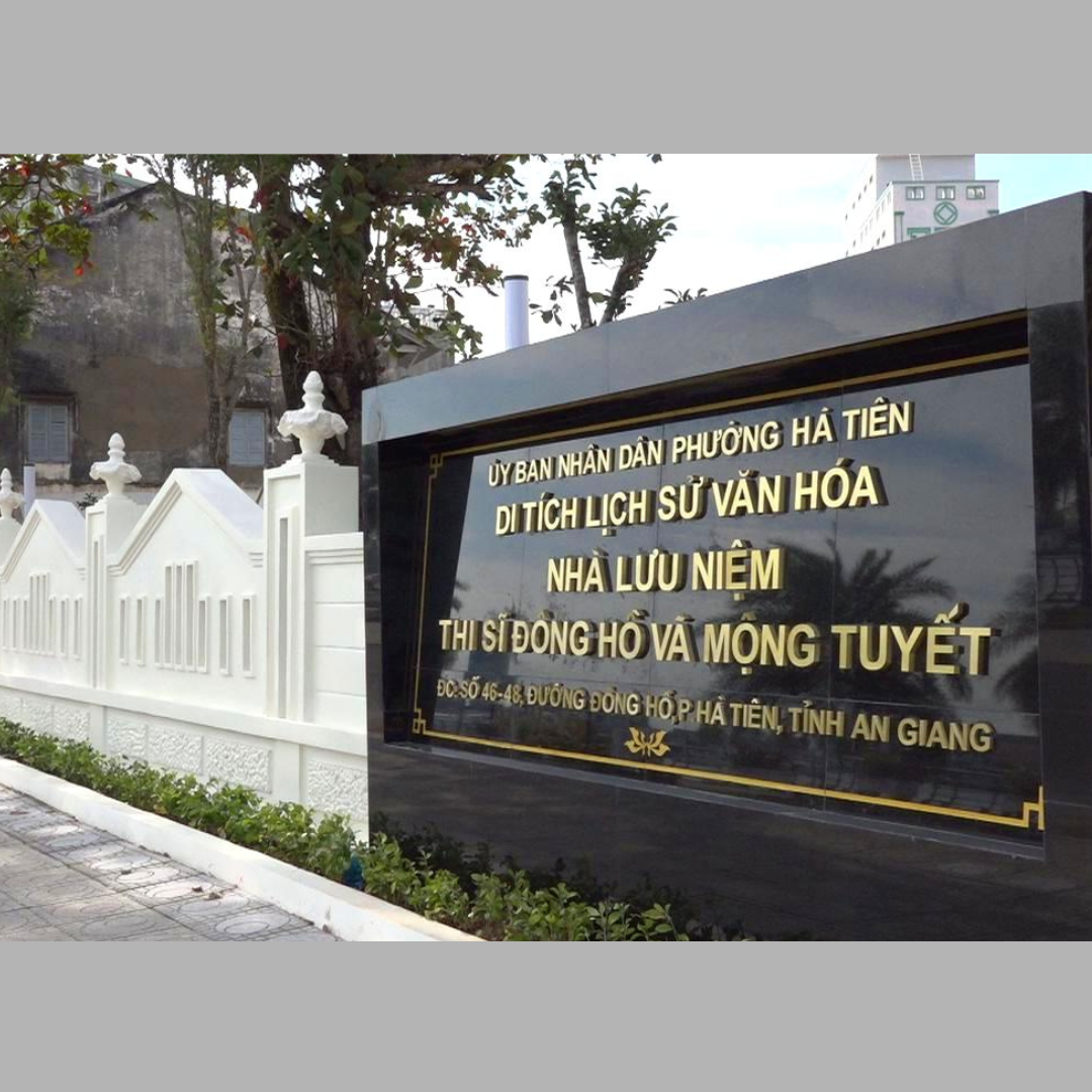 Phường Hà Tiên: Nghiệm thu hoàn thành công trình Trí Đức Học Xá - Nhà lưu niệm Đông Hồ, điểm nhấn văn hóa du lịch